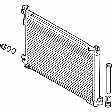 Toyota 884A0-12010 Condenser Assembly