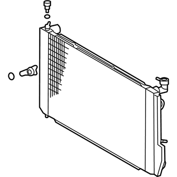 Toyota 16041-20354 Radiator