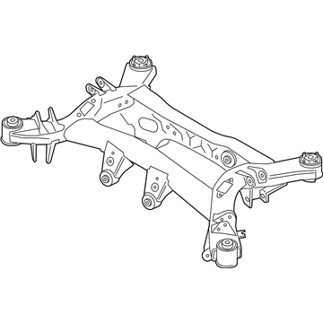 Toyota 51206-WAA07 Suspension Crossmember