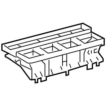 Toyota 87201-06A90 Duct Sub-Assembly, Air