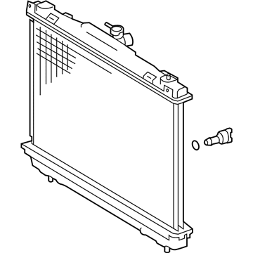 Toyota 16410-AZ031 Radiator Assembly