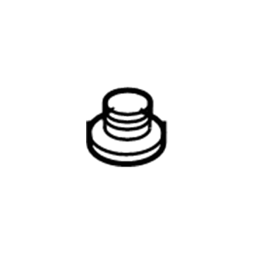 Toyota 90189-A0002 Support Nut