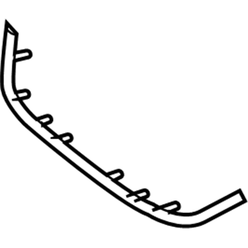 Toyota 52711-12280 Garnish, Front Bumper