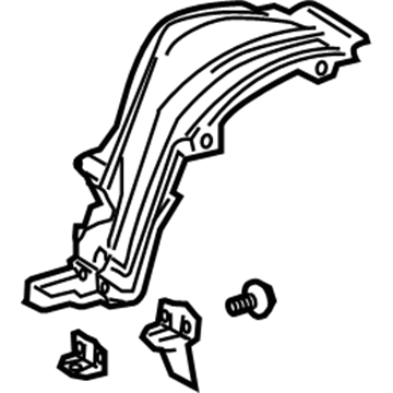 Toyota 77406-AE010 Protector Sub-Assy, Fuel Tube