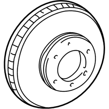 Toyota 43512-35210 Front Disc