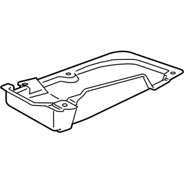 Toyota 58723-0E040 Protector, Luggage Compartment Side Cover