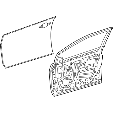 Toyota 67001-47153 Panel Sub-Assembly, Fr D