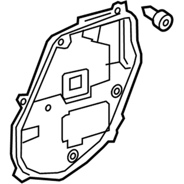 Toyota 67831-47120 Water Shield