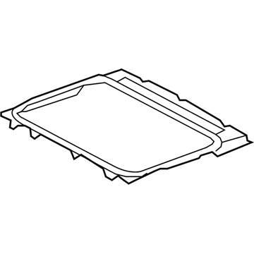 Toyota 63142-42901 Reinforcement, Roof Panel