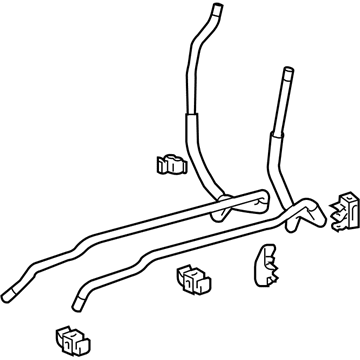 Toyota 87208-08140 Tube Assembly