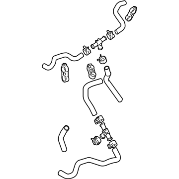 Toyota 87209-08050 Front Hose