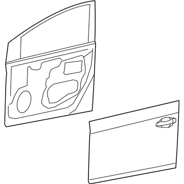 Toyota 67001-47071 Door Shell