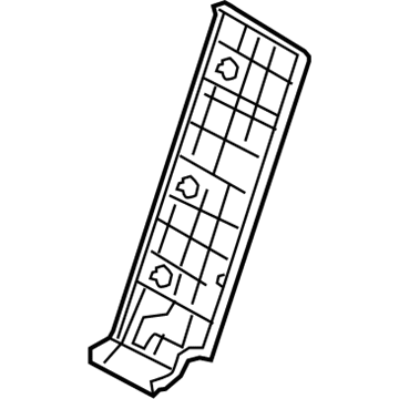 Toyota 79157-47010-C0 Plate, NO.1 Seat Sid