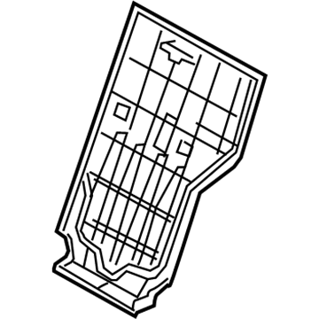 Toyota 71702-47020 Seat Back Panel