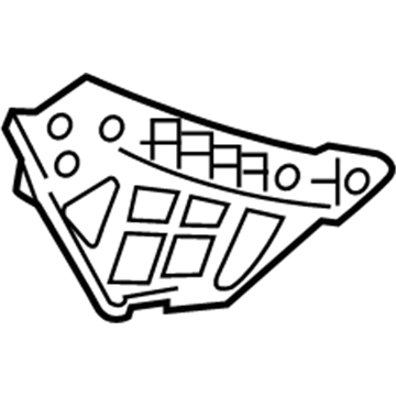 Toyota 52535-12130 Side Retainer