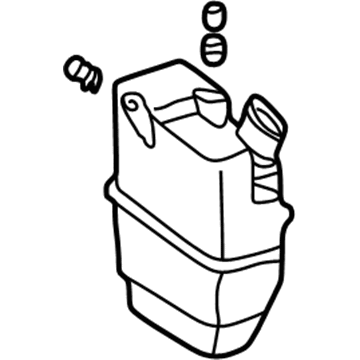 Toyota 17805-0A051 Lower Resonator