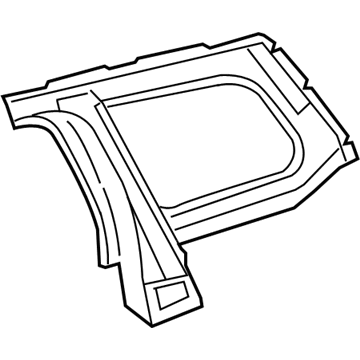 Toyota 61731-0C902 Inner Panel, Passenger Side