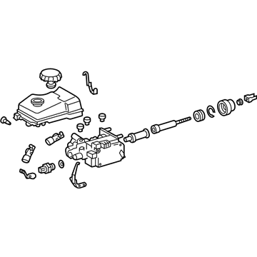 2004 Toyota Tacoma Brake Master Cylinder - 47025-35050