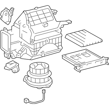 Toyota 87130-47091 Blower Assembly