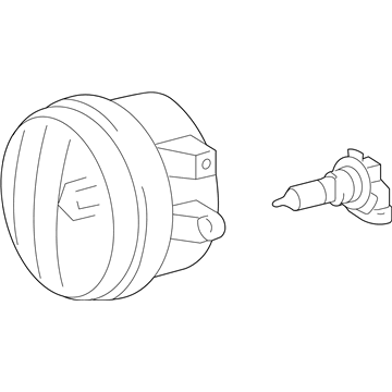Toyota 81210-06071 Fog Lamp Assembly