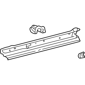 Toyota 57401-20400 Floor Side Rail