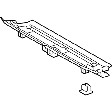 Toyota 16592-37130 GUIDE, RADIATOR AIR