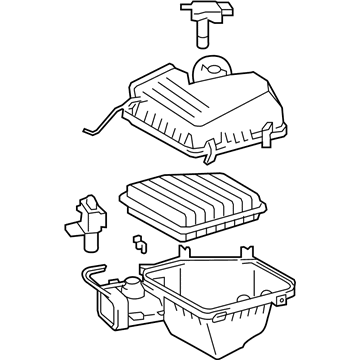 Toyota Avalon Air Filter Box - 17700-AD016