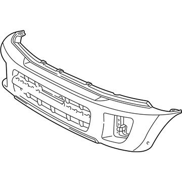 2001 Toyota RAV4 Bumper - 52119-42301