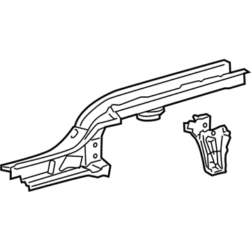 Toyota 57601-52233 Member Sub-Assembly, Rear