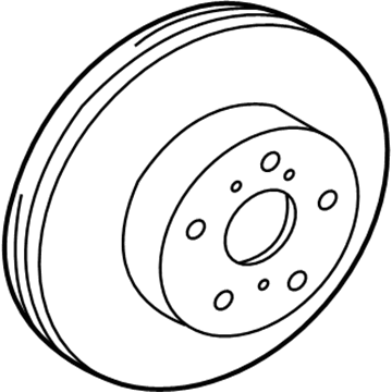 Toyota 43512-20601 Rotor