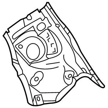 Toyota 61727-WB001 Lower Reinforcement