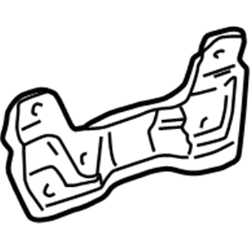 Toyota 74215-0C020 Base, Door Armrest RH