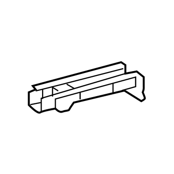 Toyota 57604-47070 MEMBER SUB-ASSY, RR