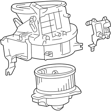 Toyota Tacoma Blower Motor - 87130-04050