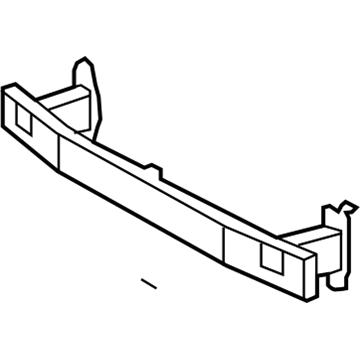 Toyota 52021-42082 Reinforcement, Front Bumper