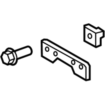 Toyota 52114-0R010 License Bracket