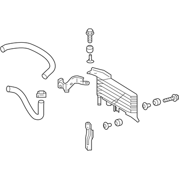 Toyota 32920-04040 Cooler Assembly, Oil W/H