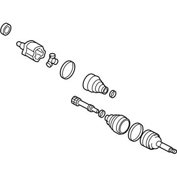 1996 Toyota T100 Axle Shaft - 43430-34022