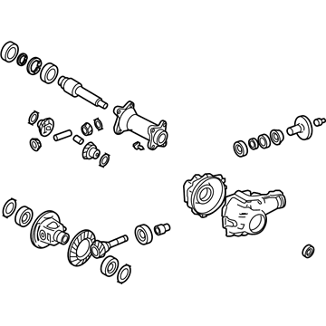 Toyota 41110-34130 Axle Assembly