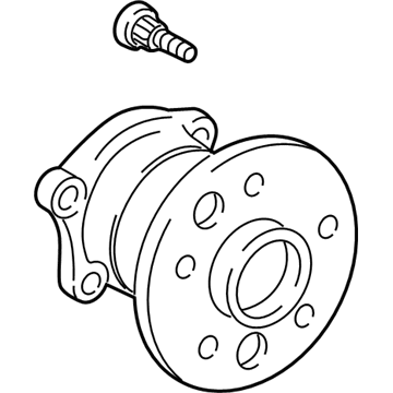 2003 Toyota Solara Wheel Bearing - 42410-33040