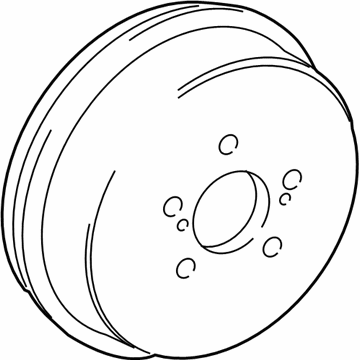 Toyota 42431-33111 Drum