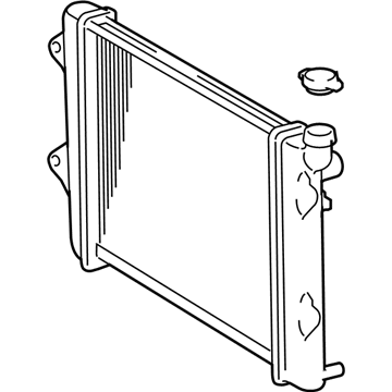 Toyota 16400-31354 Radiator