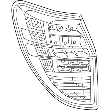 Toyota 81551-42130 Lens & Housing