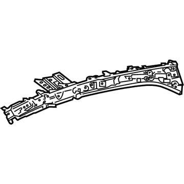 Toyota 61205-06902 Rail Sub-Assembly, Roof