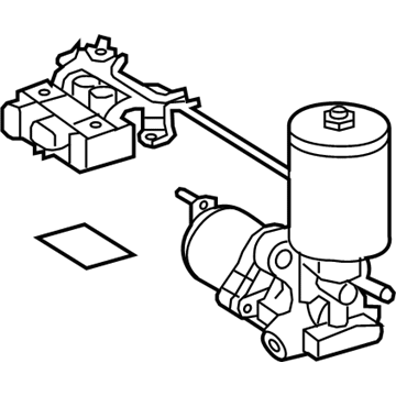 Toyota 47070-48060 Pump Assembly, Brake Boo