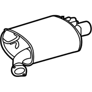 Toyota 17430-F0092 Muffler