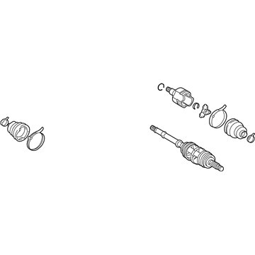 Scion 43420-52071 Axle Assembly