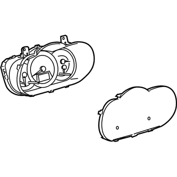 Toyota 83800-42G30 Meter Assembly, Combination