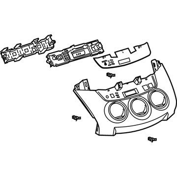 Toyota 83920-42071-B0 Clock Assembly, W/ORNAME