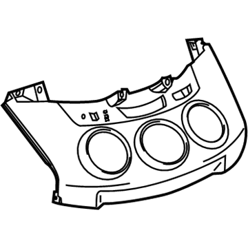 Toyota 55420-0R010-B0 Control Bezel